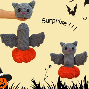 Halloweenie Bat Crochet Pattern PDF