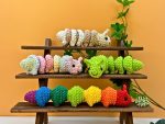 Caterpillar Crochet Pattern | Stretchy Accordion Toy | No Sew PDF Instant Download