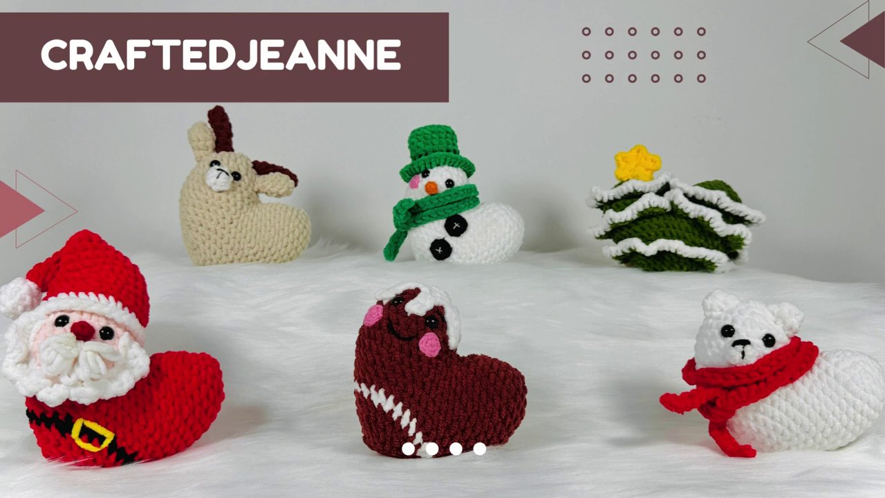 Craft a Heartwarming Christmas Gift: A Step-by-Step Guide to Crocheting a Heart Bear 2 A pair of hands holding a gold crochet hook and white yarn against a clean white background, ready to begin the project.