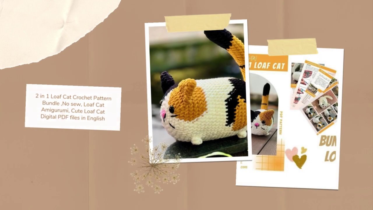 From Crochet Dinosaurs to Festive Surprises: A Visual Journey into Amigurumi Creativity 6 The Christmas crochet items are beautifully presented inside a red box with a festive patterned lining.