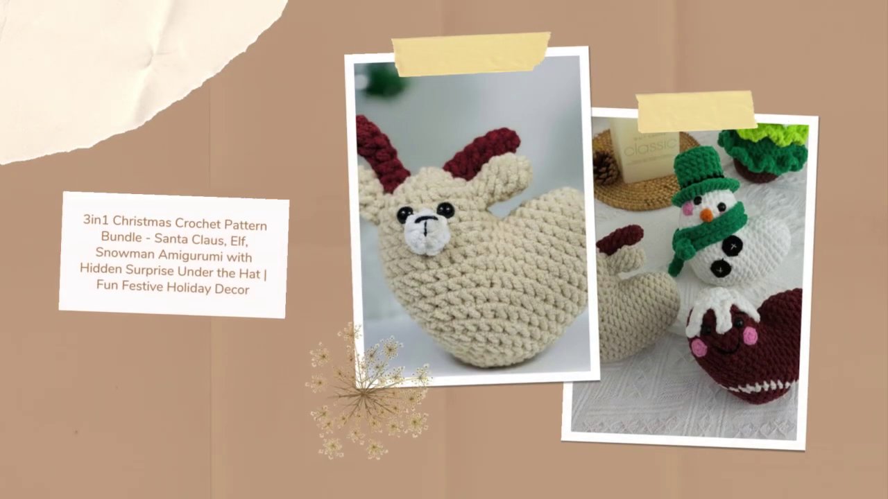 From Crochet Dinosaurs to Festive Surprises: A Visual Journey into Amigurumi Creativity 8 Multiple yellow Bananasaurus dinosaurs are shown together in a playful group scene, interacting on a textured surface.